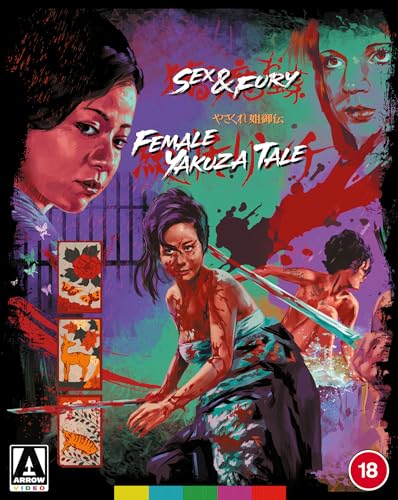 Detalle de Arrow Video Sex and Fury / Female Yakuza Tale Limited Edition Blu-ray, Region B