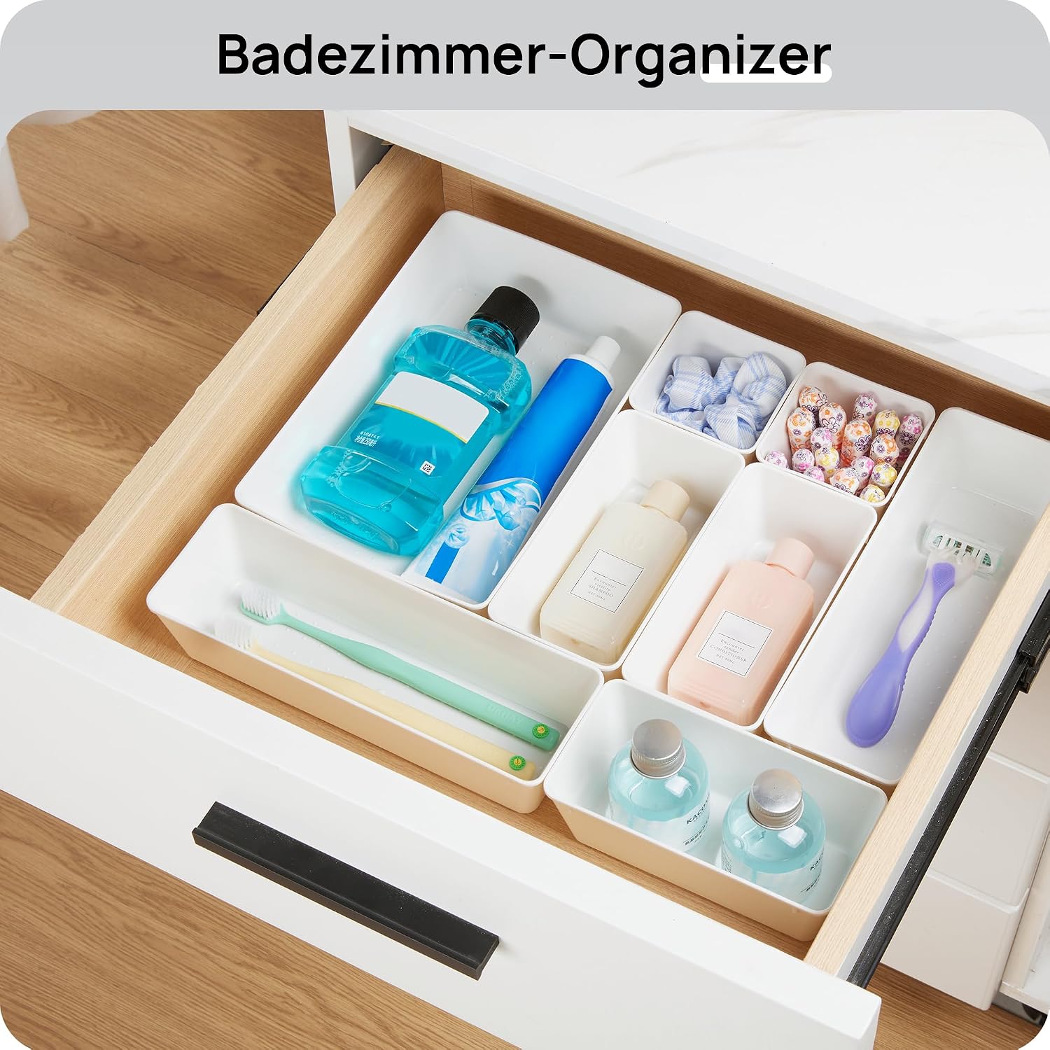 Thumbnail 4 de Vtopmart 25 PCS Plastic Drawer Organizers Set