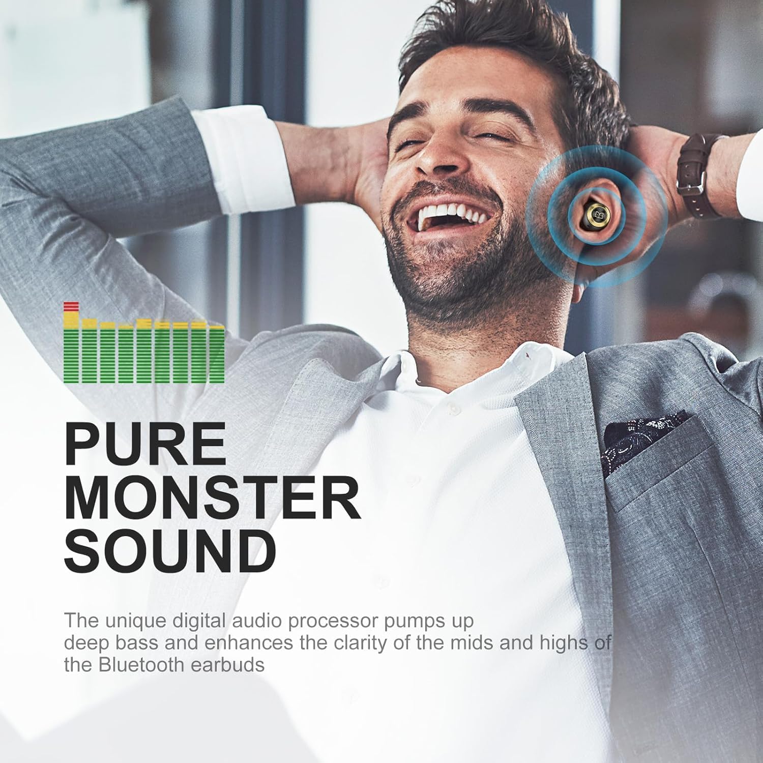 Thumbnail 2 de Monster wireless earbuds Bluetooth 5.0