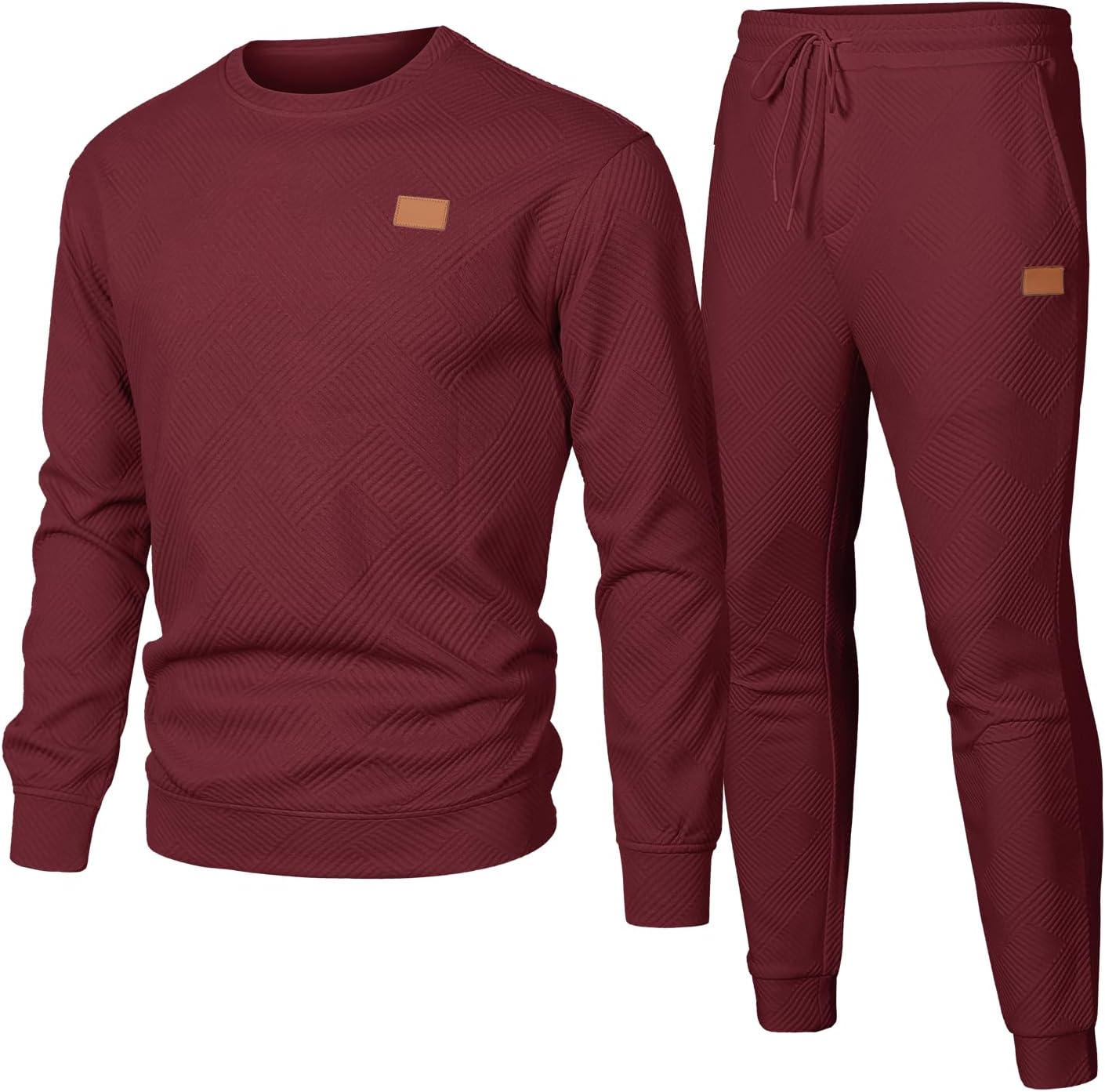 Thumbnail 6 de JMIERR Mens Tracksuit Activewear Top and Bottom Set: Lightweight, Practical Casual Wear