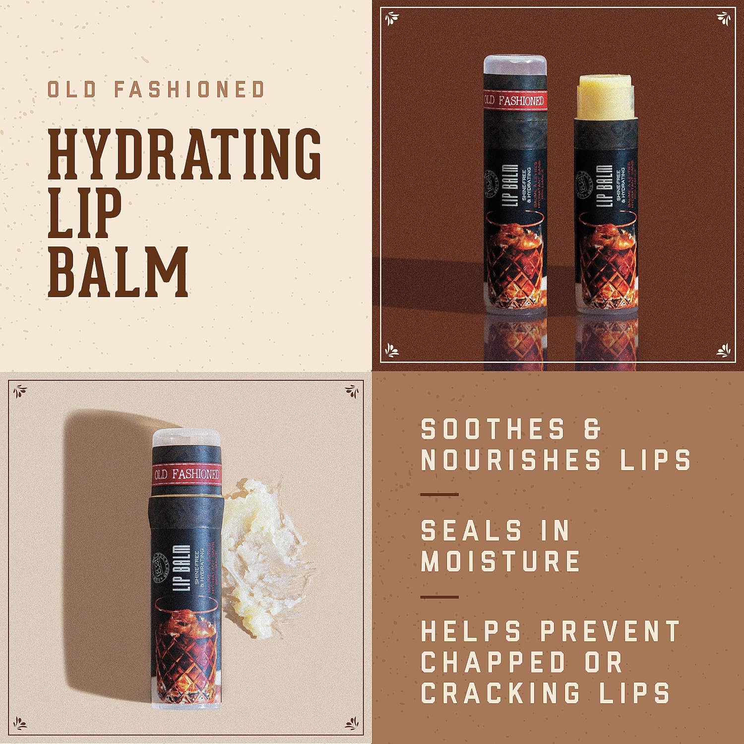 Detalle 2 de 18.21 Man Made Lip Balm Hydrating Lip Protectant 🍯