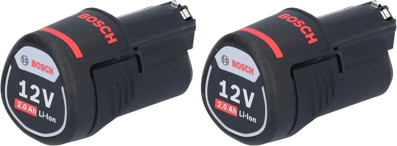 Thumbnail 2 de Bosch Professional 12V System Battery Set: 2 batterie GBA 12V 2.0 Ah + caricatore rapido GAL 12V-40