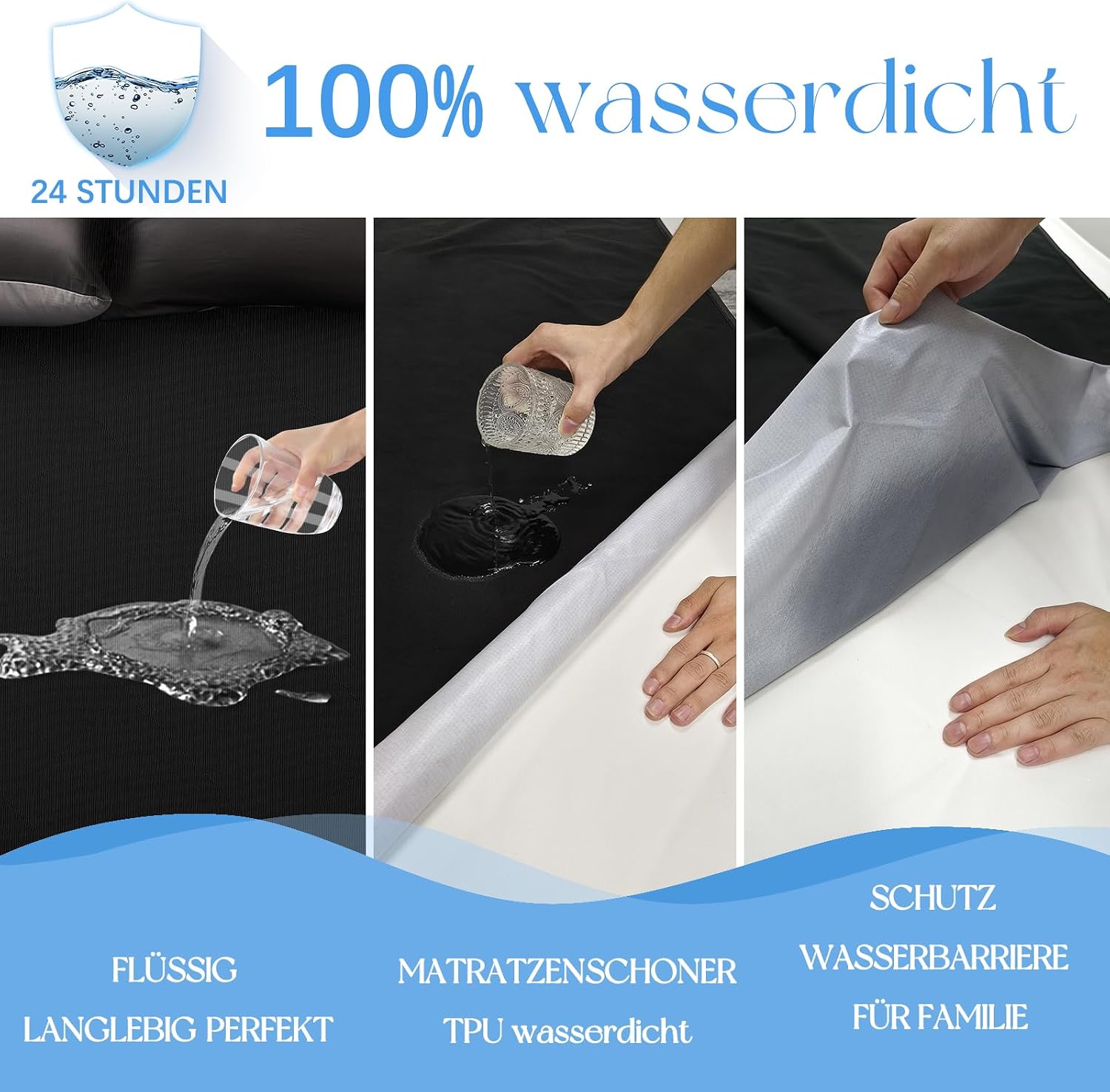 Detalle de Ohano Wasserdichter Matratzenschoner 140x200