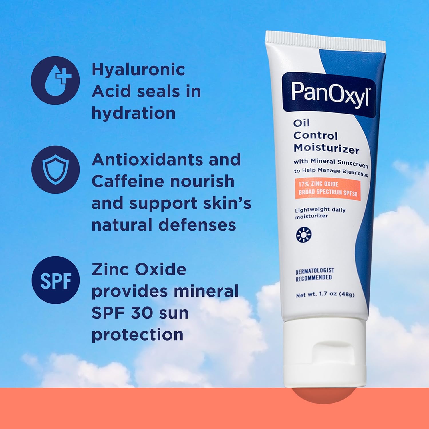 Detalle 1 de PanOxyl AM Oil Control Moisturizer SPF 30