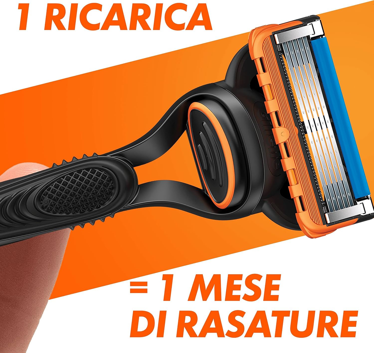Detalle de Gillette Fusion5 Lamette di Ricambio (4 lamette) per Rasoio da Uomo