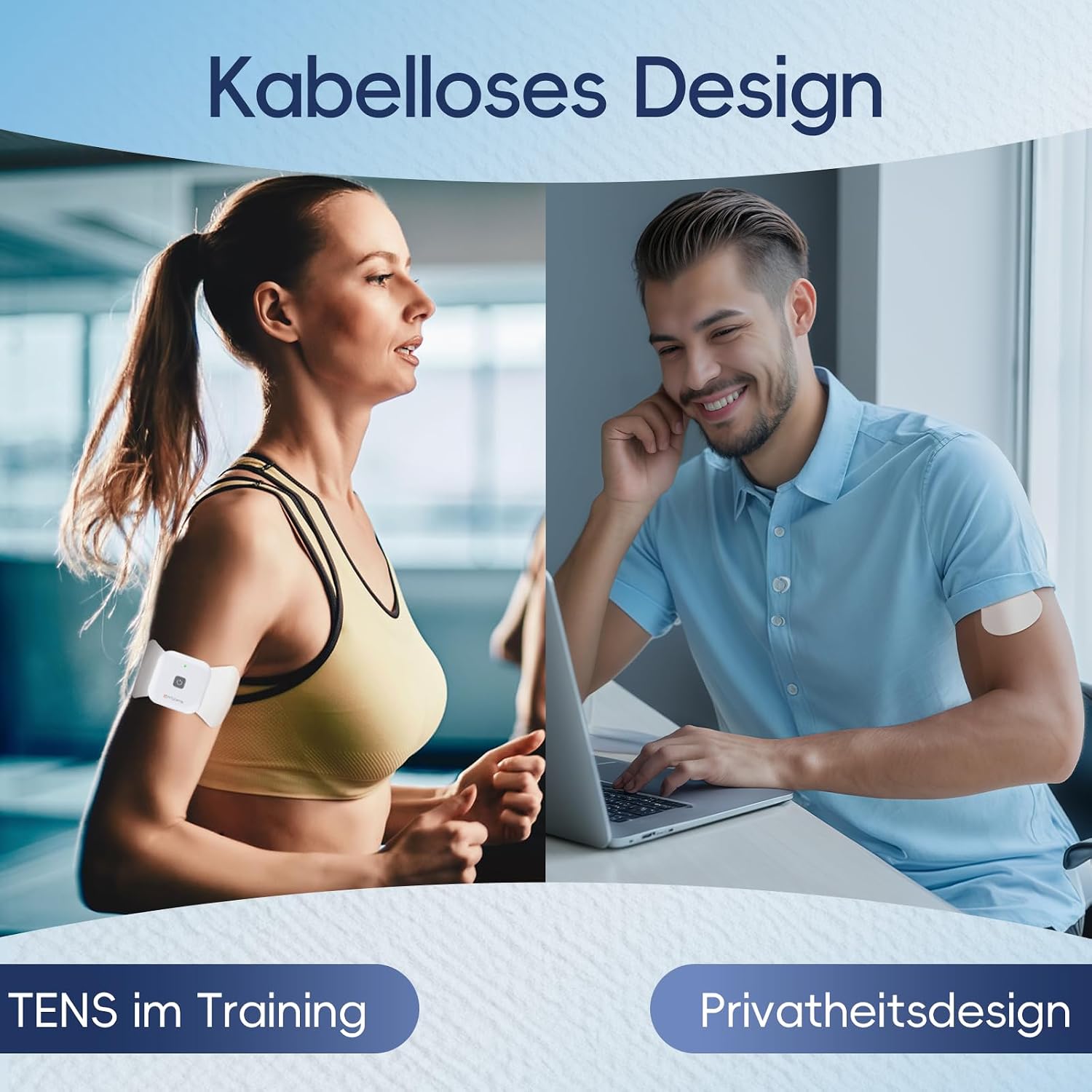 Thumbnail 2 de Comfytemp TENS Gerät Kabellos 15 Programme