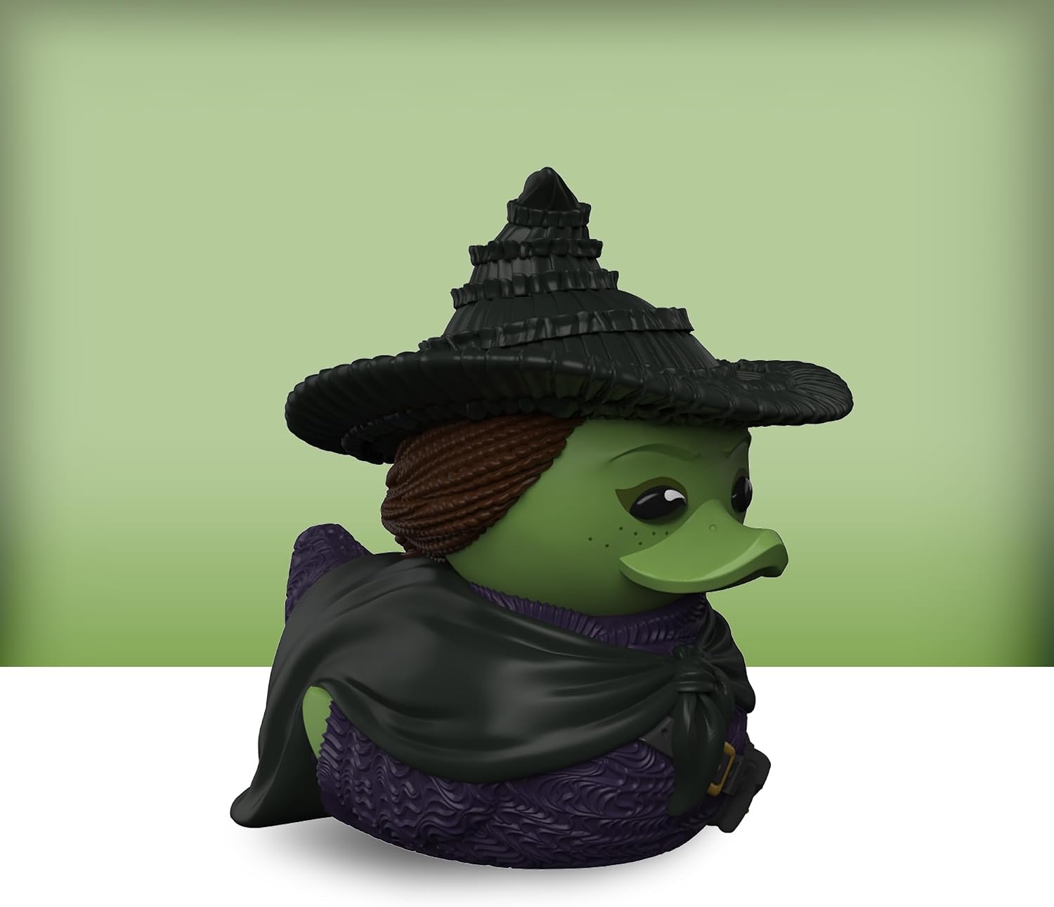 Detalle de TUBBZ Mini: Wicked – Elphaba Thropp, figurka kaczki cosplay z PVC