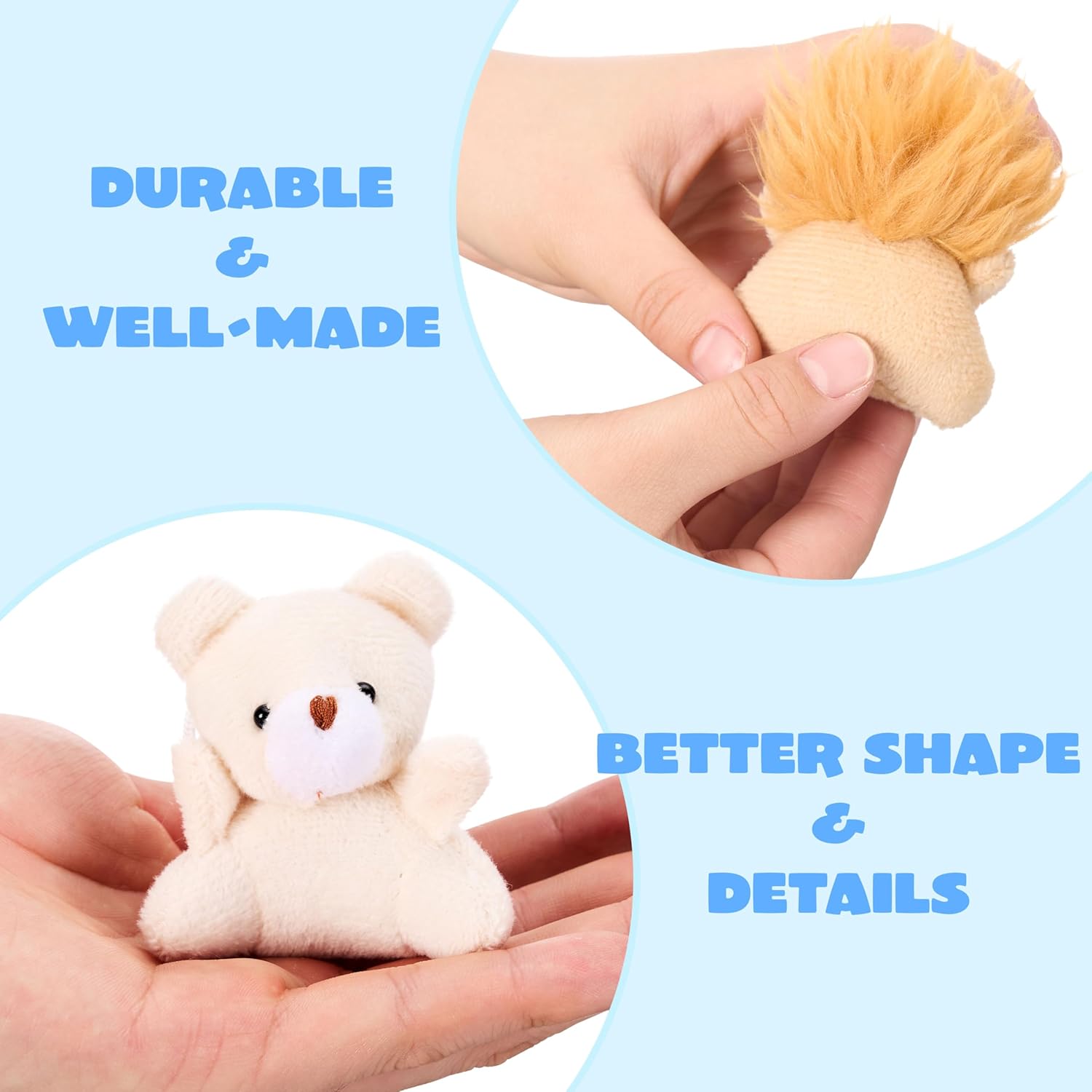 Thumbnail 6 de JOYIN 24 Pack Mini Animal Plush Toys 24pcs