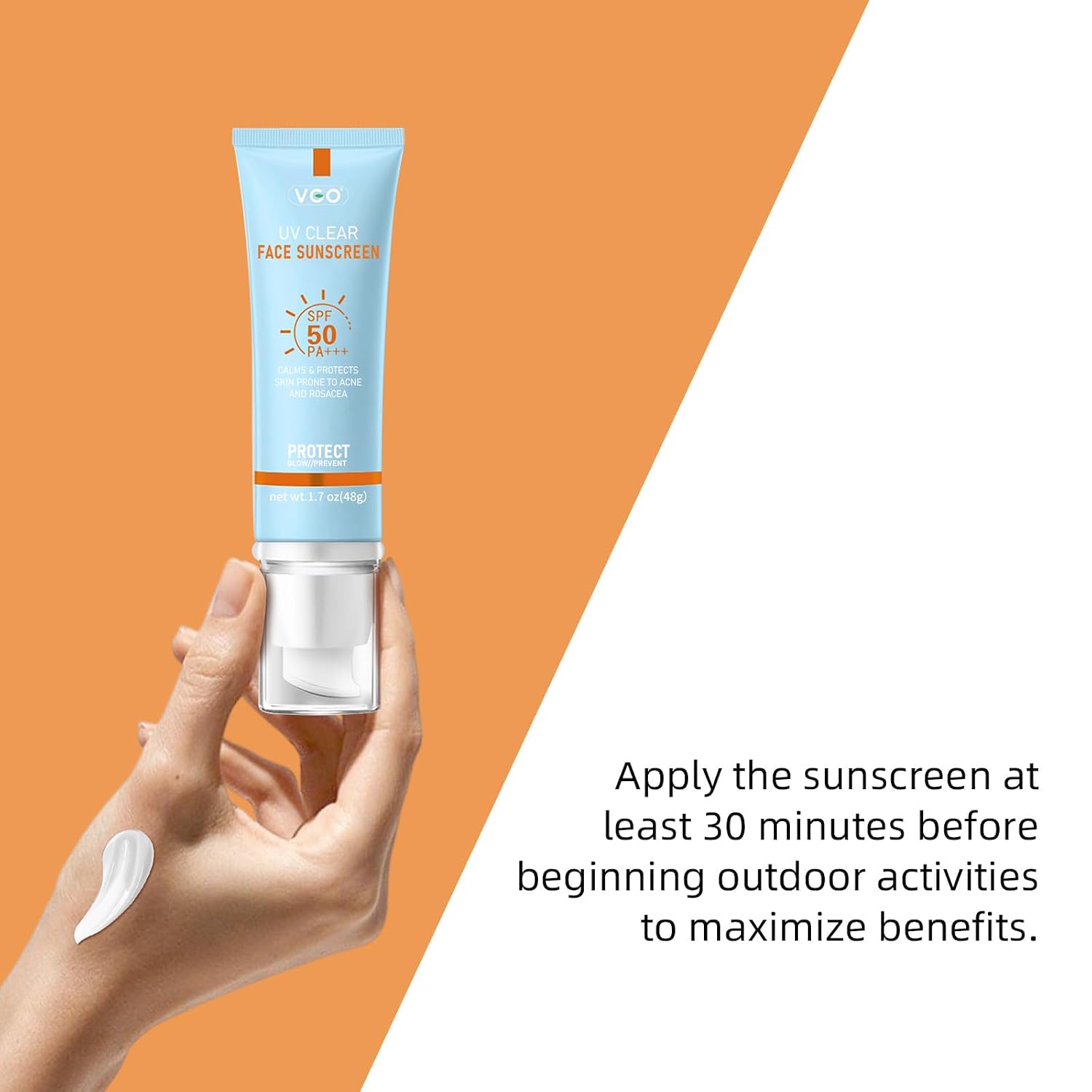 Detalle 2 de VGO Face Sunscreen SPF 50