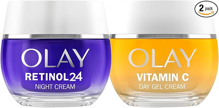 Detalle de Olay Retinol24 Noche y Vita C Día 🌙☀️ Pack de 2