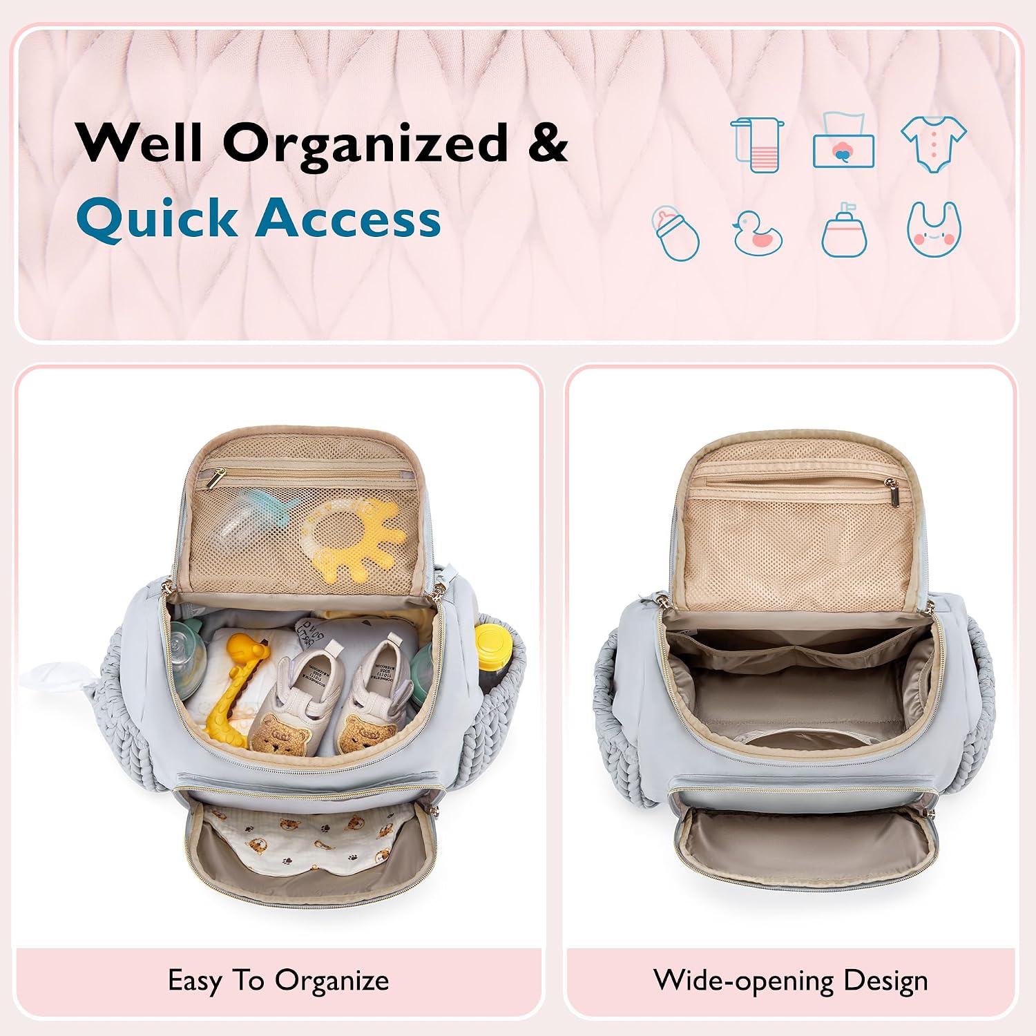 Detalle 2 de mommore Diaper Backpack in Polyester