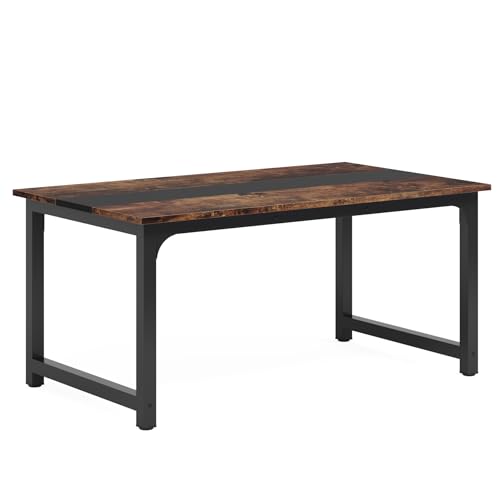 Thumbnail 7 de Tribesigns: Mesa de comedor industrial de 160 x 80 cm para 4–6 personas