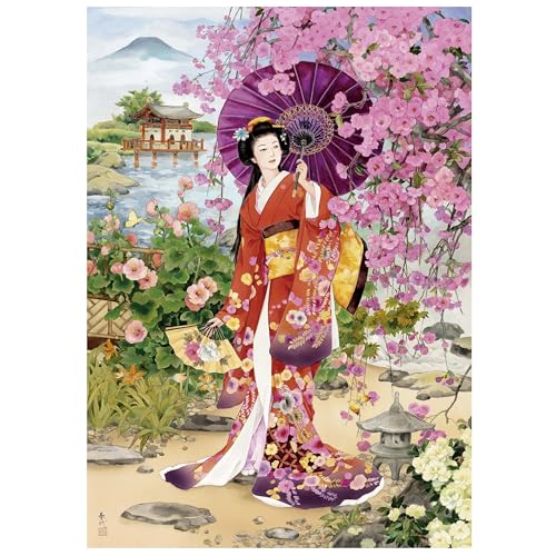 Detalle 1 de Educa Teien, Haruyo Morita 🧩 Puzzle 1000 Piezas, 48x68 cm