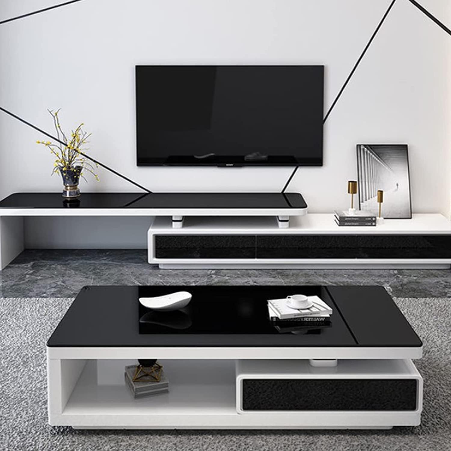 Detalle de Decoro(Deсoro)om Carta Adesiva per Mobili Nero 30 × 300 cm in PVC autoadesiva impermeabile