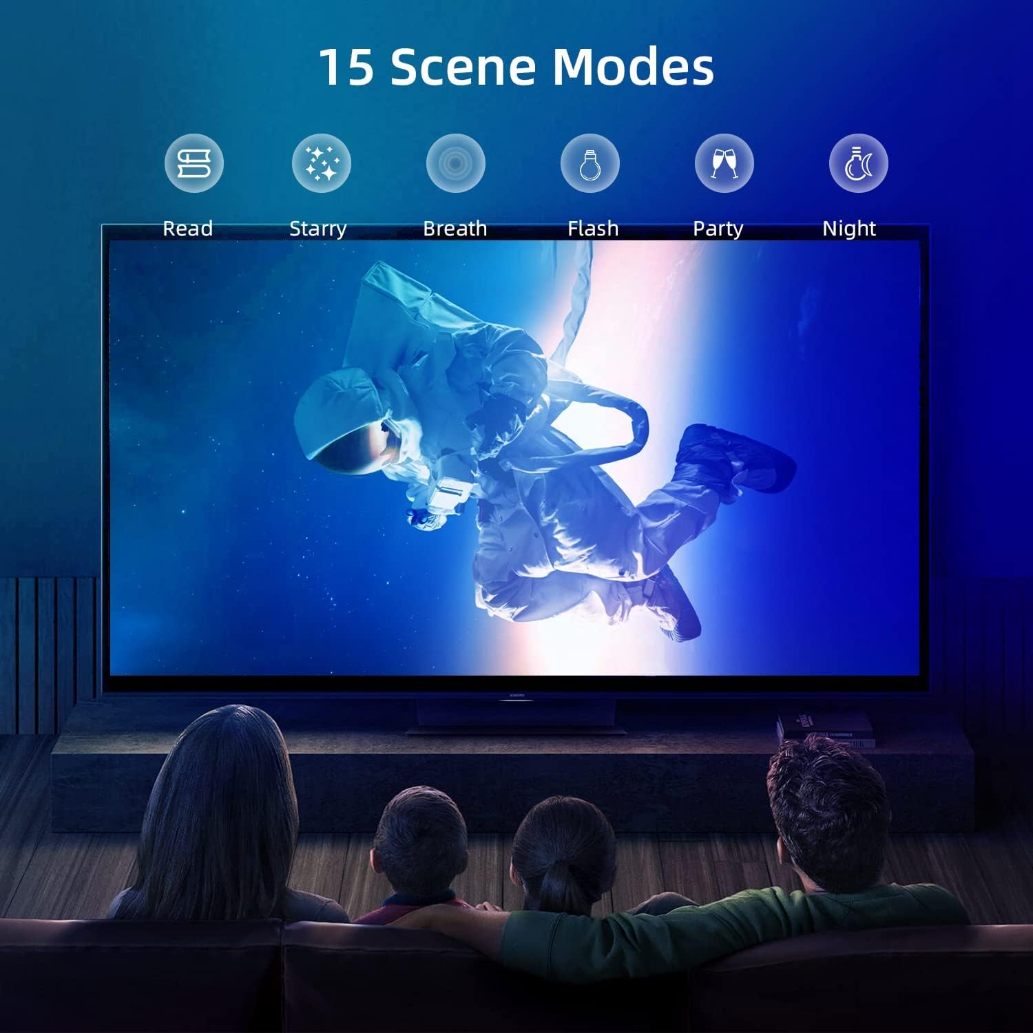 Thumbnail 3 de Mcbazel Luces LED Inteligentes RGB para Ambientes 🌈