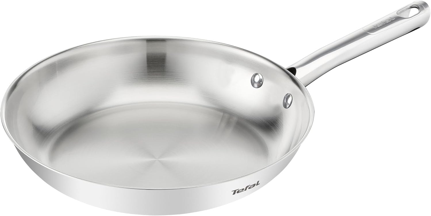 Detalle de Tefal Duetto On B8660234 koekenpan 20 cm van roestvrij staal, ongecoat