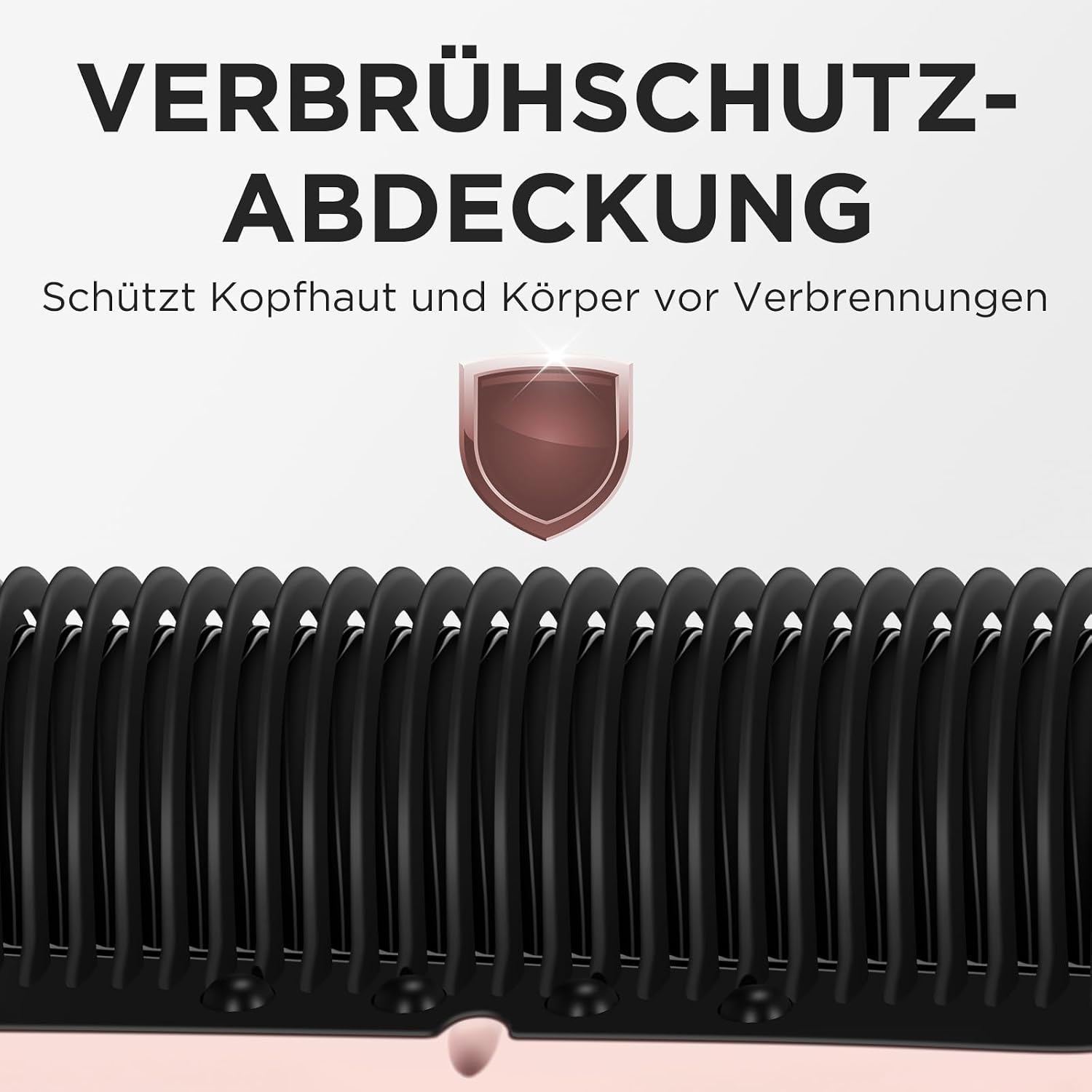 Detalle 2 de Pro Dampf Glättbürste von PARWIN PRO BEAUTY – 3-in-1 Dampfhaarglätter mit LED-Anzeige