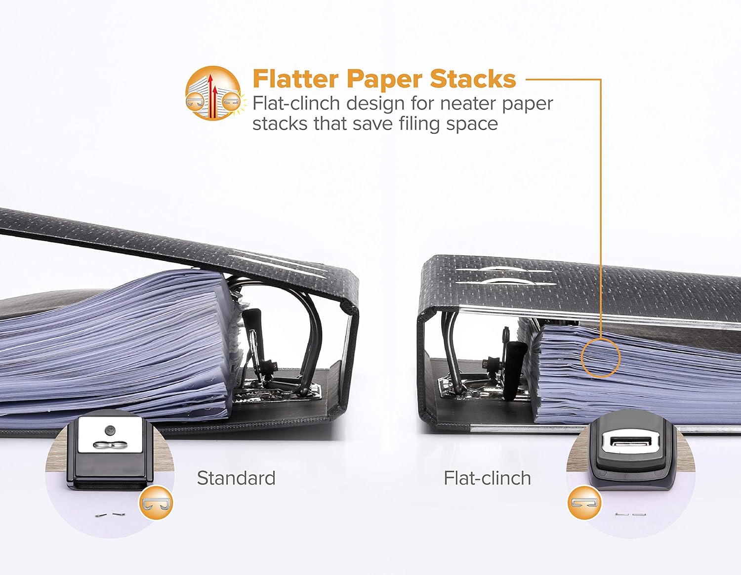 Detalle de Bostitch Office Heavy Duty Stapler (40-Sheet) — 3-Pack