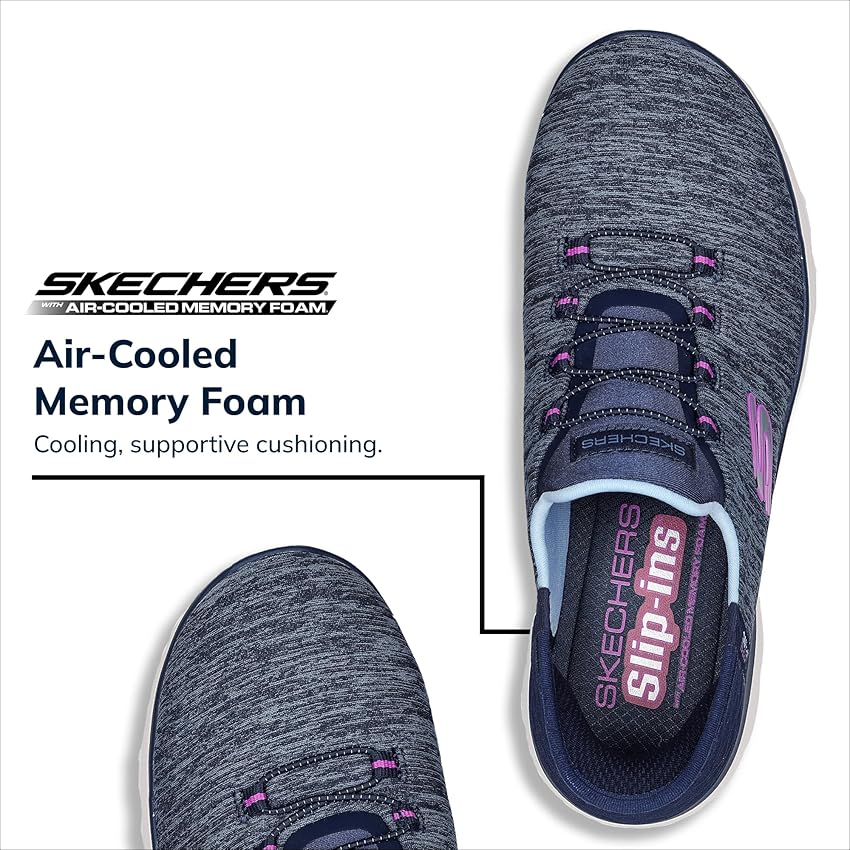 Detalle 2 de Skechers Summits Dazzling Haze zapatillas 35,5