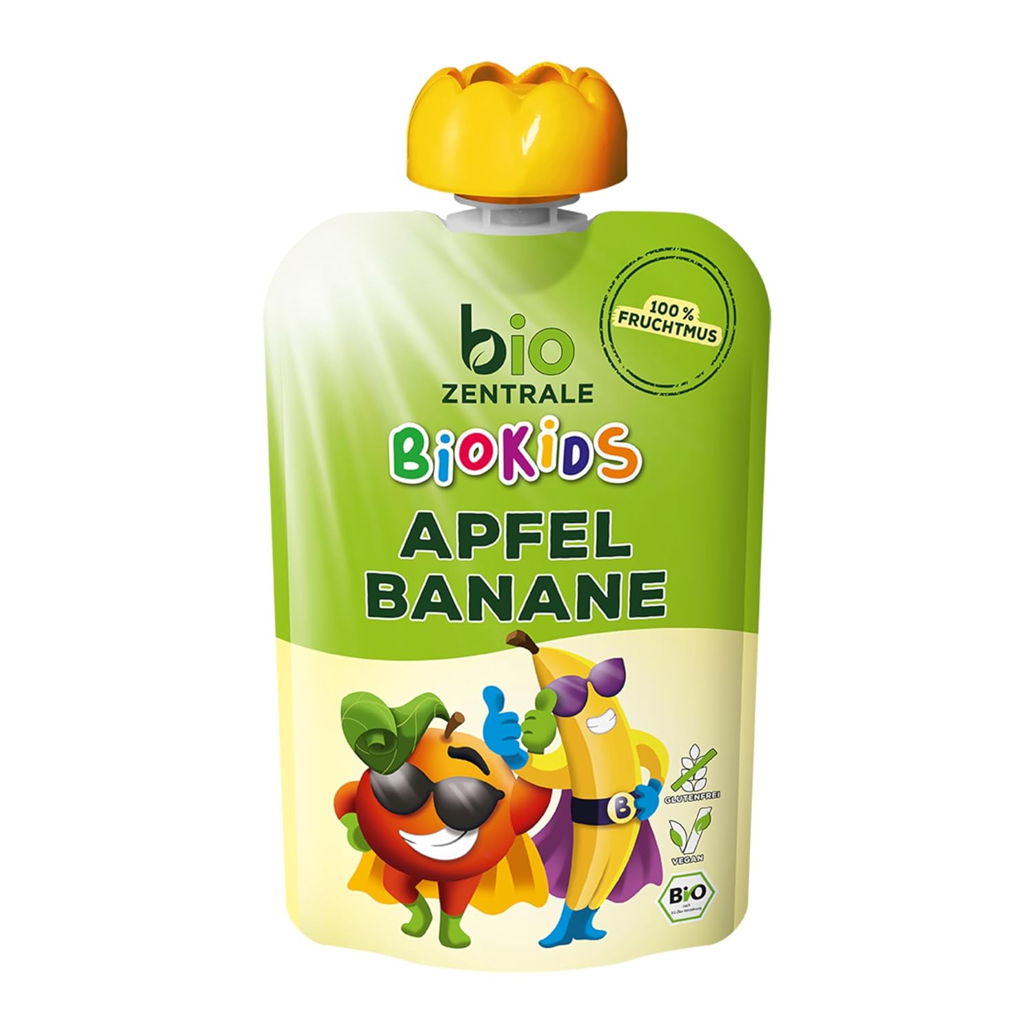 Detalle 2 de biozentrale BioKids Fruchtmus 12 x 90g