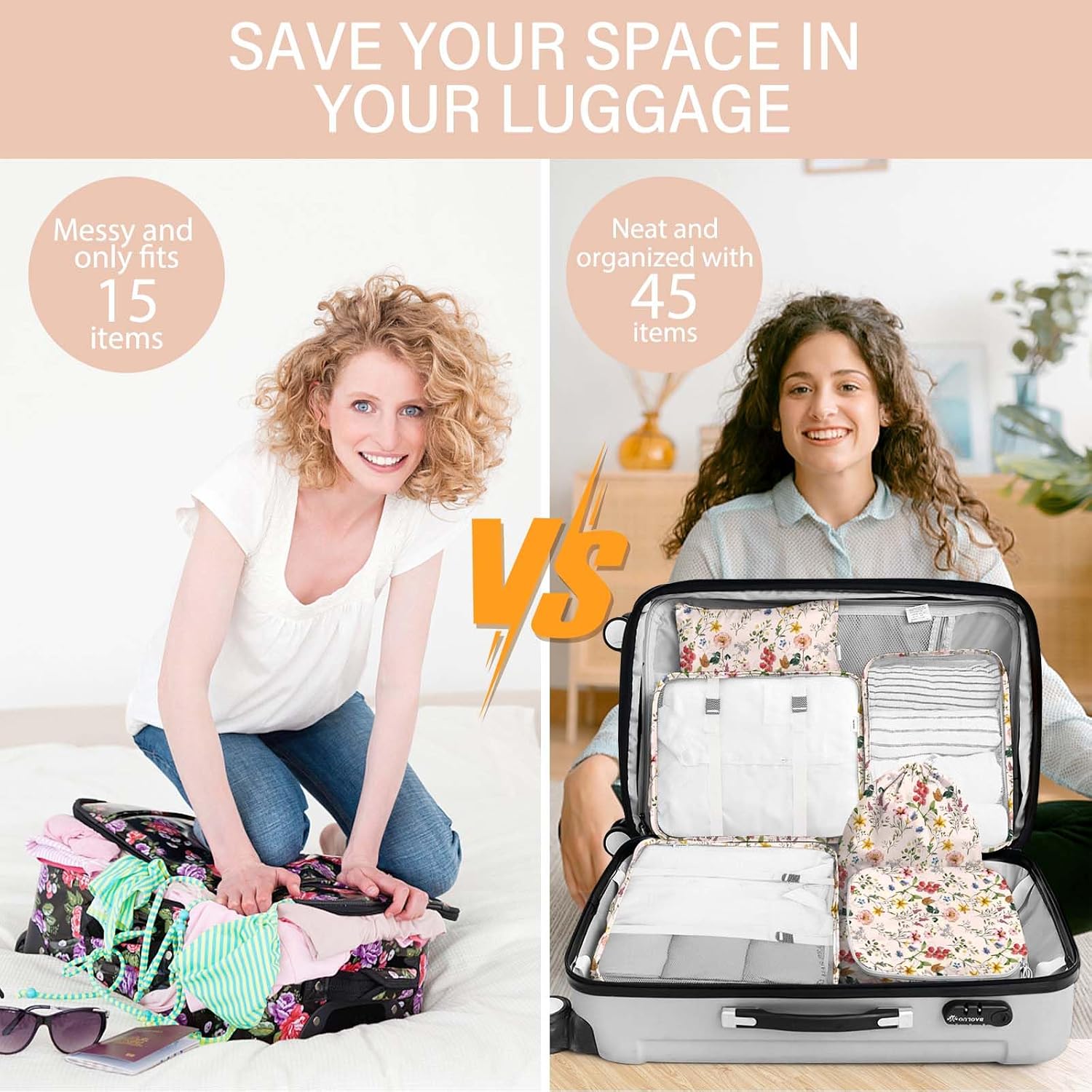 Thumbnail 4 de KPX Packing Cubes, 8-Piece Set