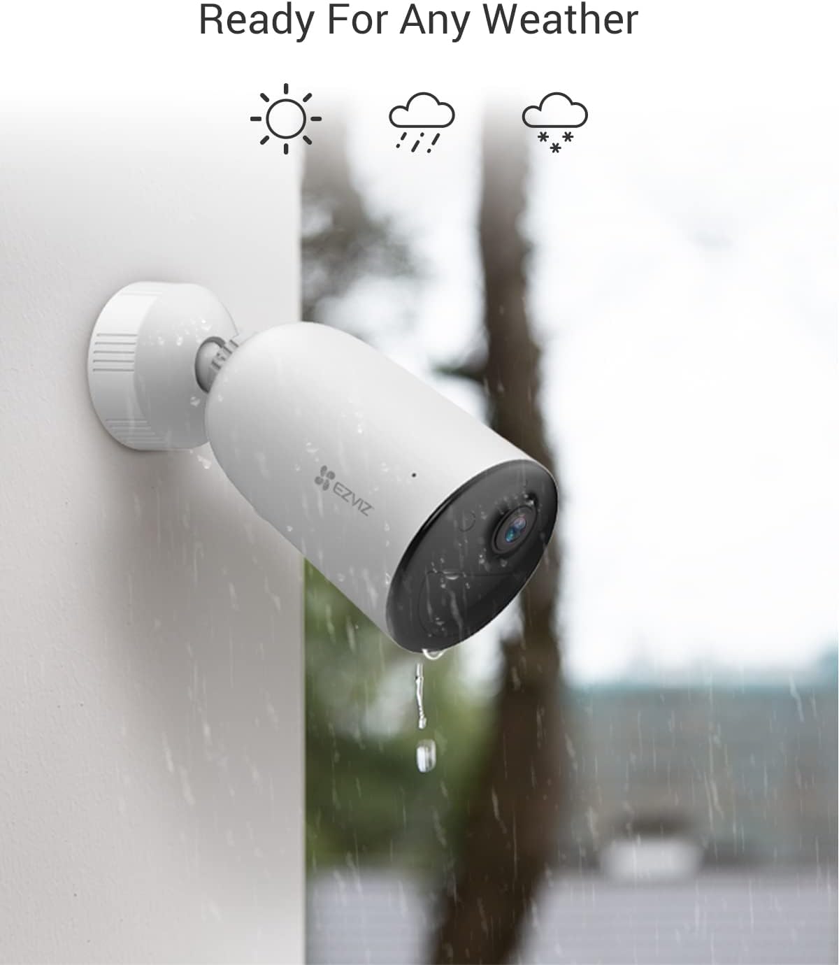 Thumbnail 6 de EZVIZ CB3 Telecamera Wi‑Fi a batteria da esterno con visione notturna a colori, rilevamento persone e 120 giorni di autonomia