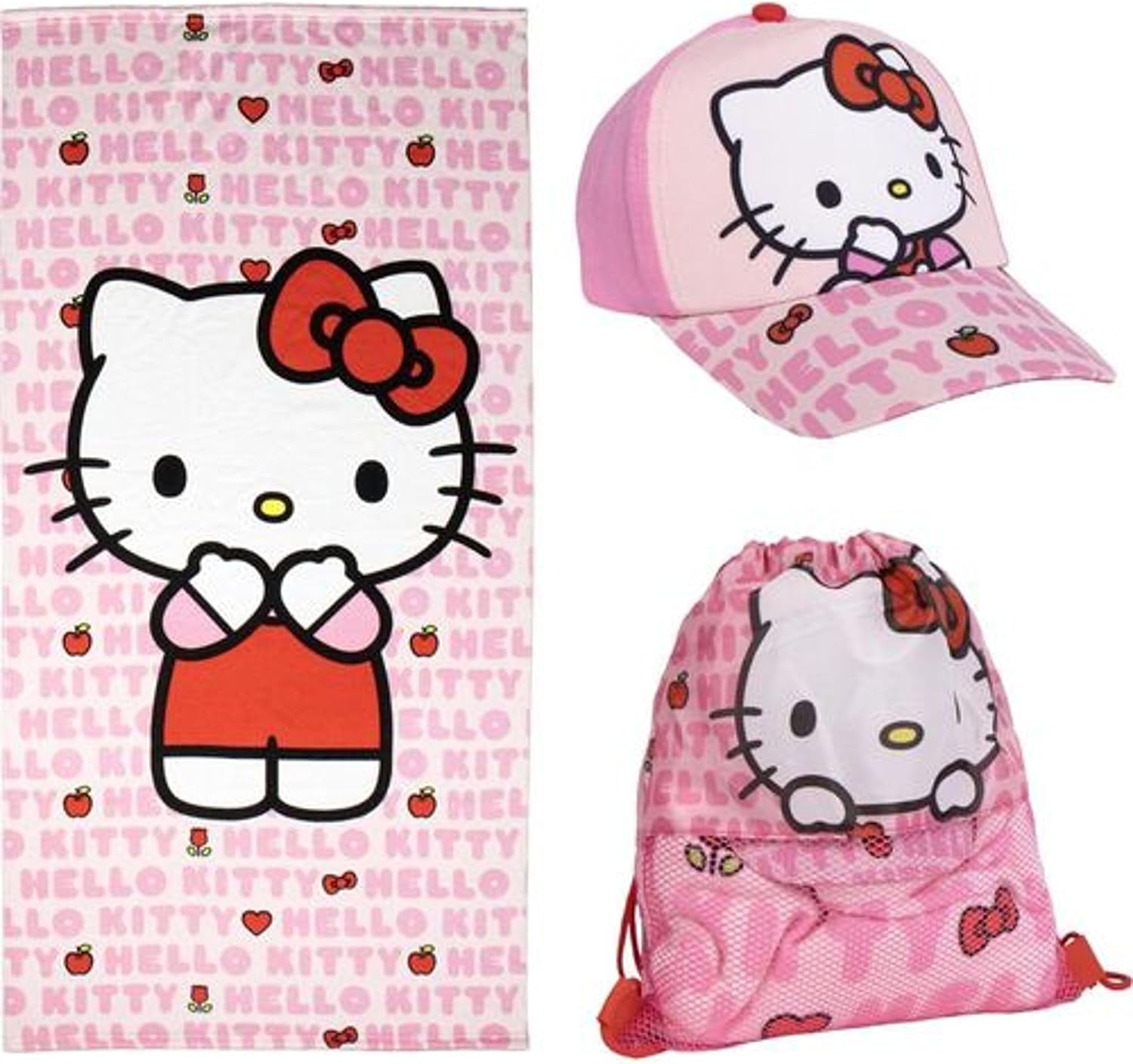 Detalle de Casquette et Lunettes Hello Kitty pour Enfants — Originales, réglables et légères