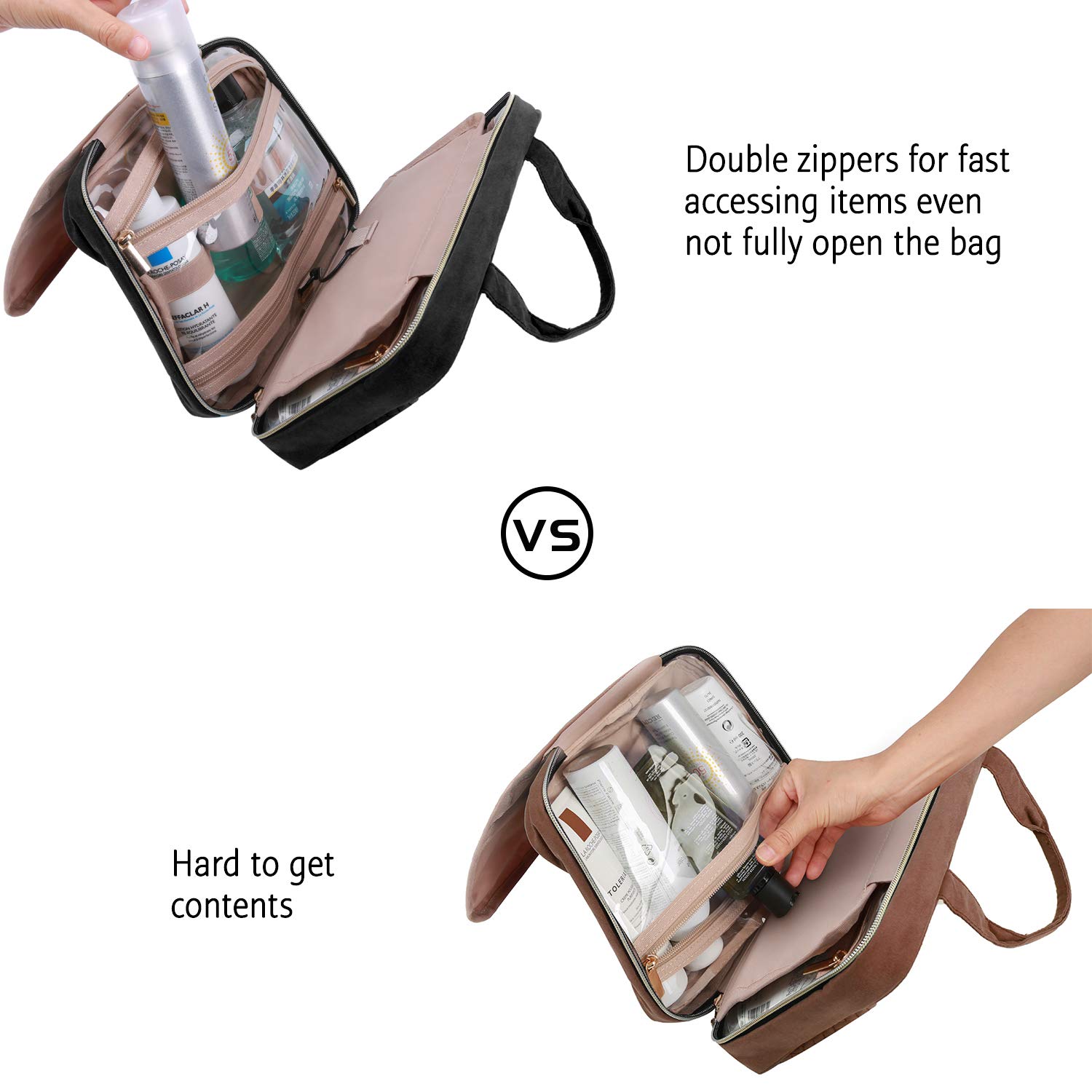 Thumbnail 5 de BAGSMART Toiletry Bag Medium 10.8"