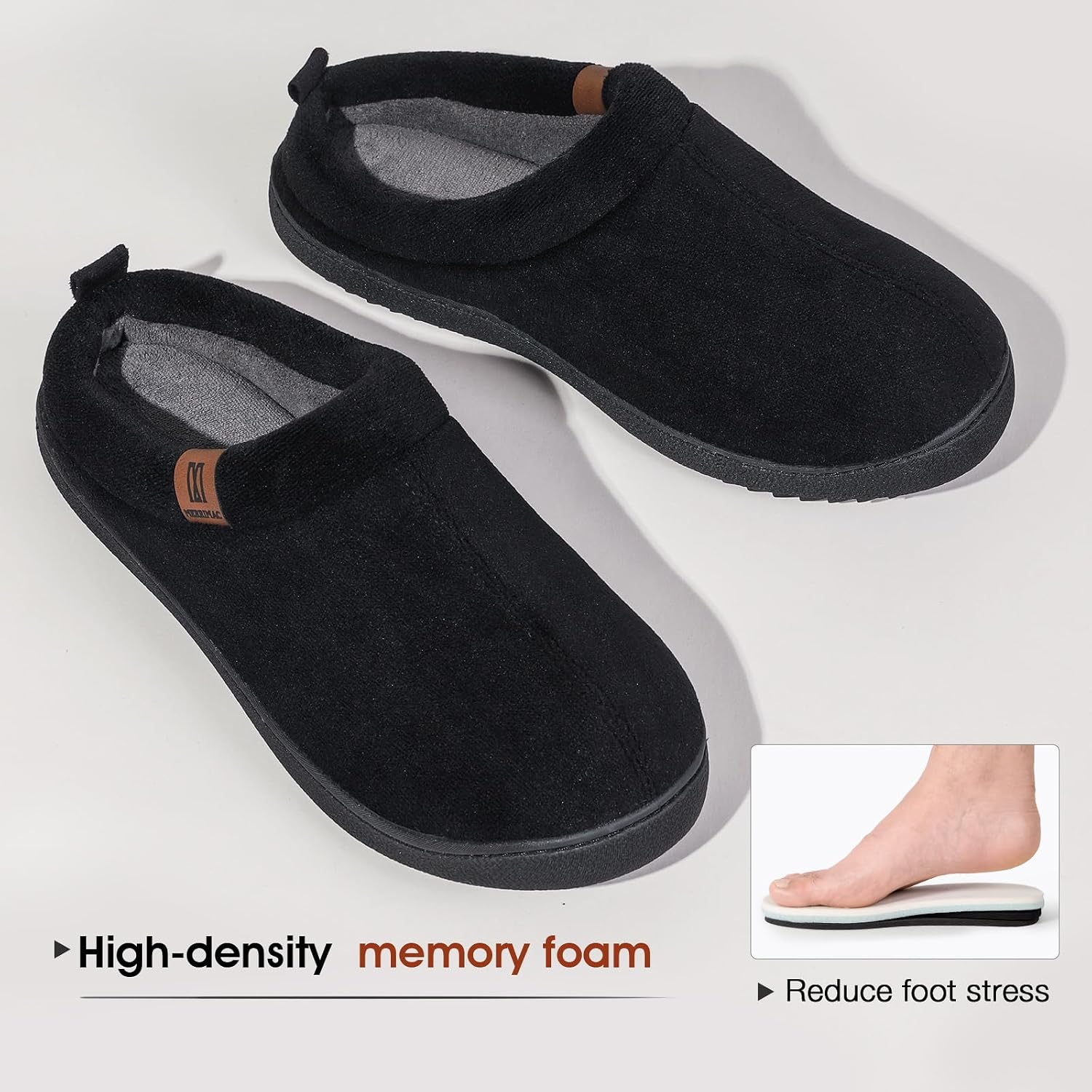 Thumbnail 5 de MERRIMAC memory foam slippers for men