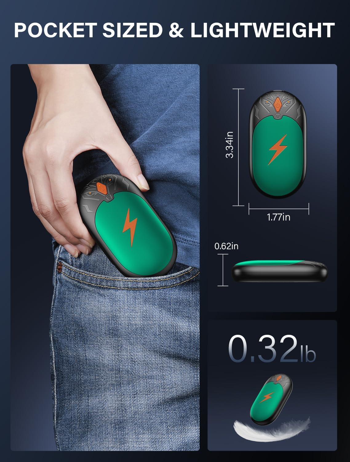 Thumbnail 4 de Hand Warmers Rechargeable 2 Pack, 24 hr