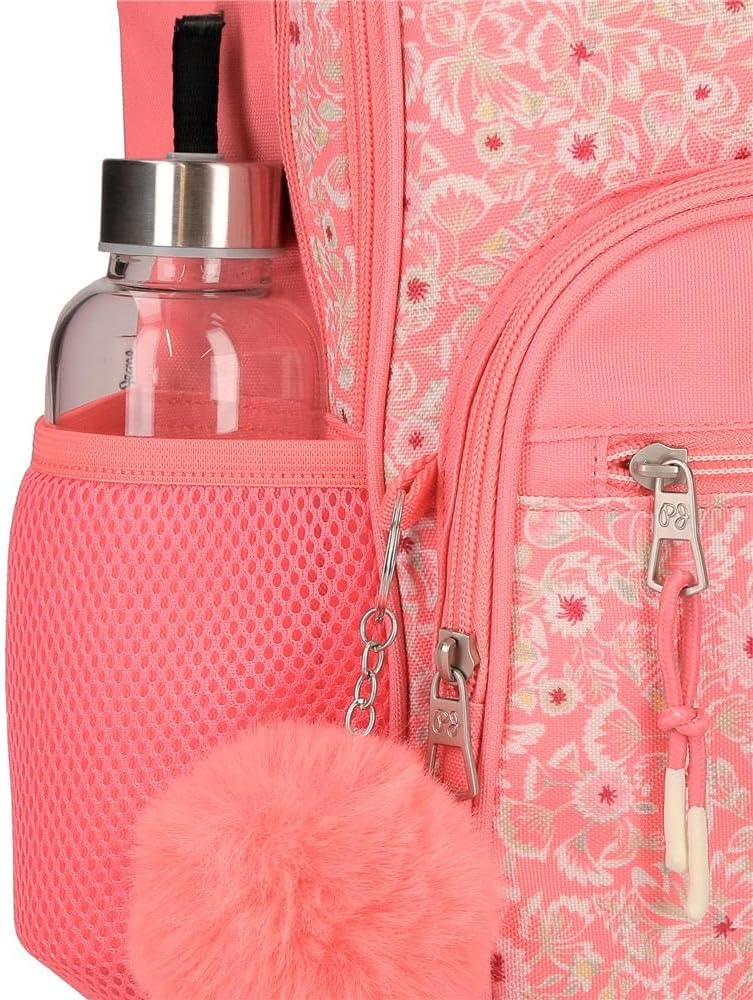 Thumbnail 4 de Pepe Jeans Nahid Zaino Casual Rosa: zaino in poliestere 19x23x8 cm con tasche organize e pompon