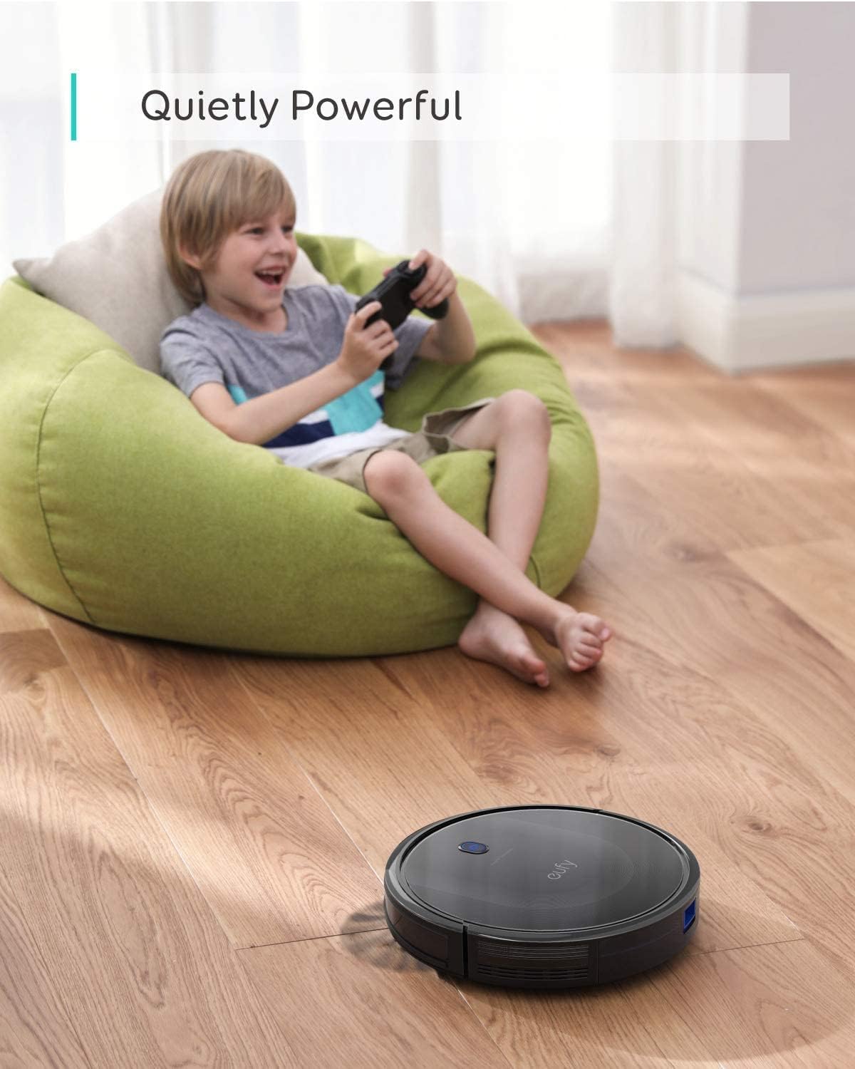 Detalle 2 de eufy RoboVac 11S MAX Robot Vacuum, Slim 7.3 cm Design, Quiet Cleaning
