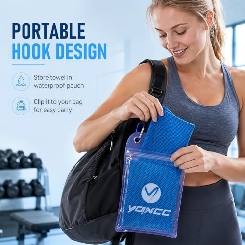 Thumbnail 6 de YQXCC Kühlendes Handtuch 120x30 cm, 2er-Pack – sofortige Kühlung für Nacken & Gesicht