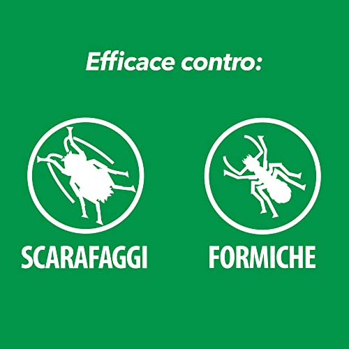 Detalle de Baygon Spray con Cannuccia, 3 Bombole da 400 ml – efficacia mirata per scarafaggi e formiche