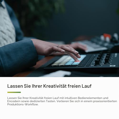 Detalle de Novation Circuit Tracks Groovebox: Sequenzer, Synthesizer und Drum-Mmaschine im Kompaktdesign