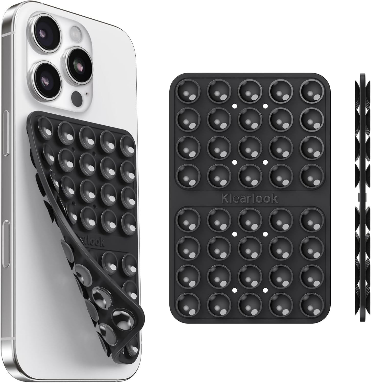 Detalle de Klearlook Silicone Suction Cup Phone Mount for Selfies