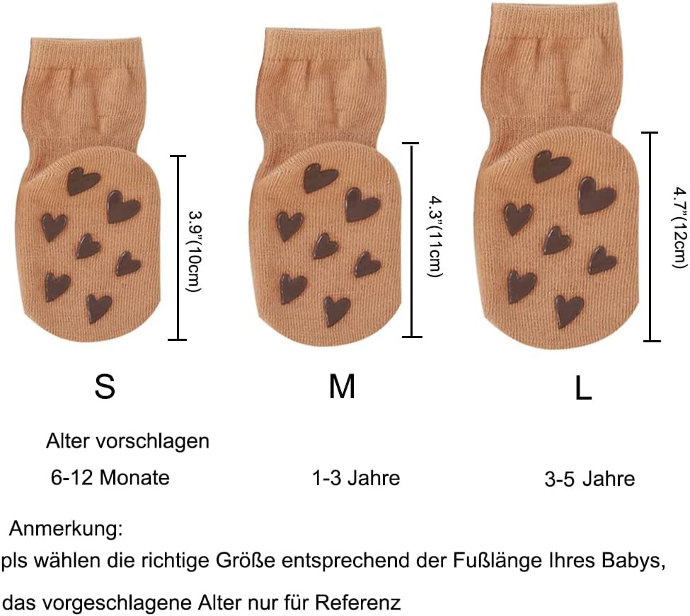 Thumbnail 2 de Exemaba Rutschfeste Socken Baby 5 Paar