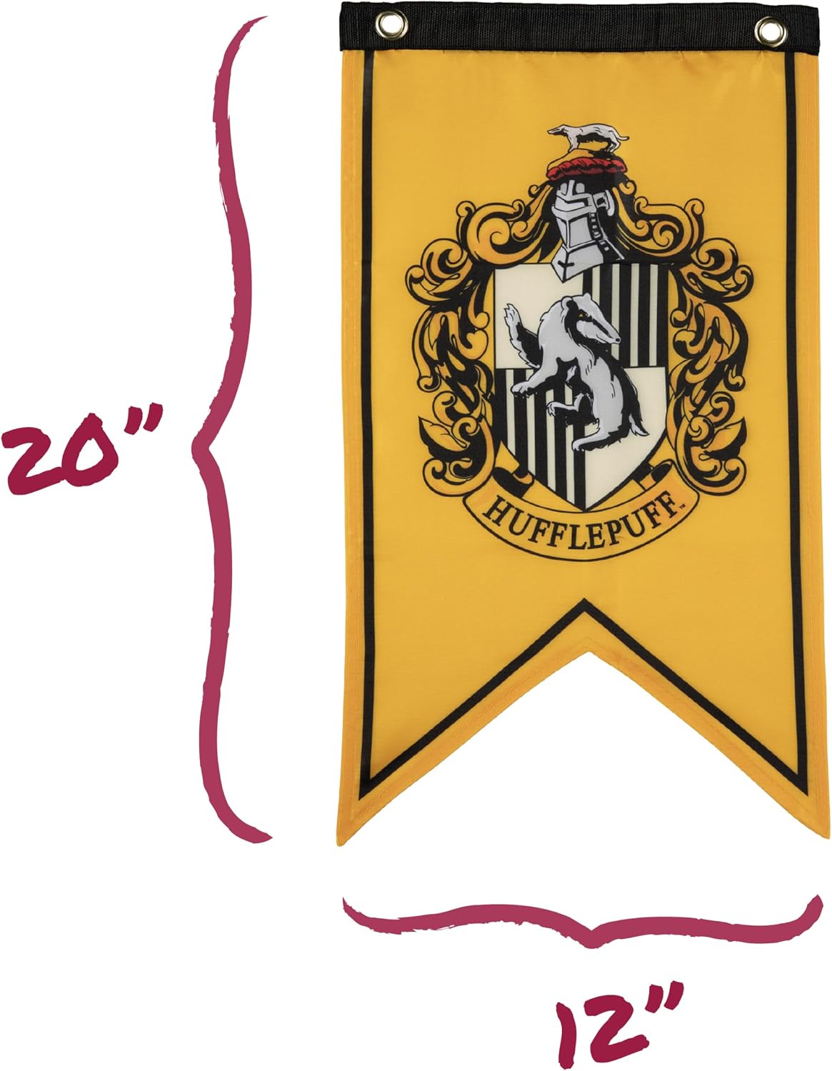 Thumbnail 5 de Conquest Journals Harry Potter Wizarding House Banner Flag Set (5 Flags, 20x12 in)