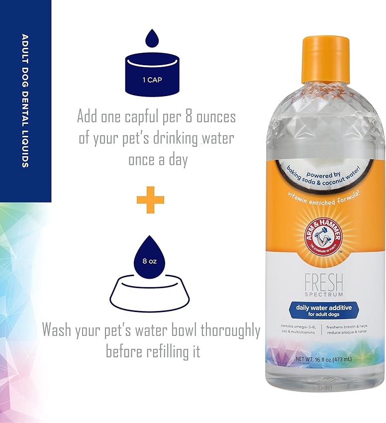 Thumbnail 5 de ARM & HAMMER Fresh Spectrum 473 ml aditivo dental para perros