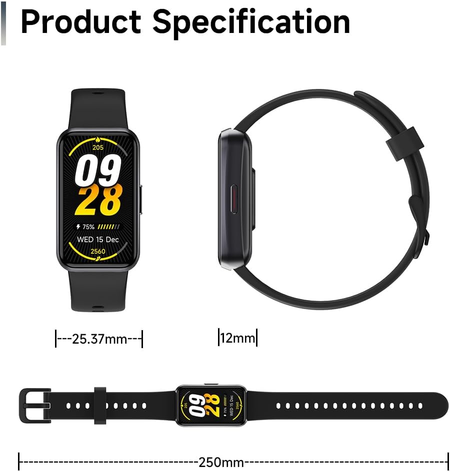 Thumbnail 5 de USMECBL Smart Band 24/7 Health Tracker