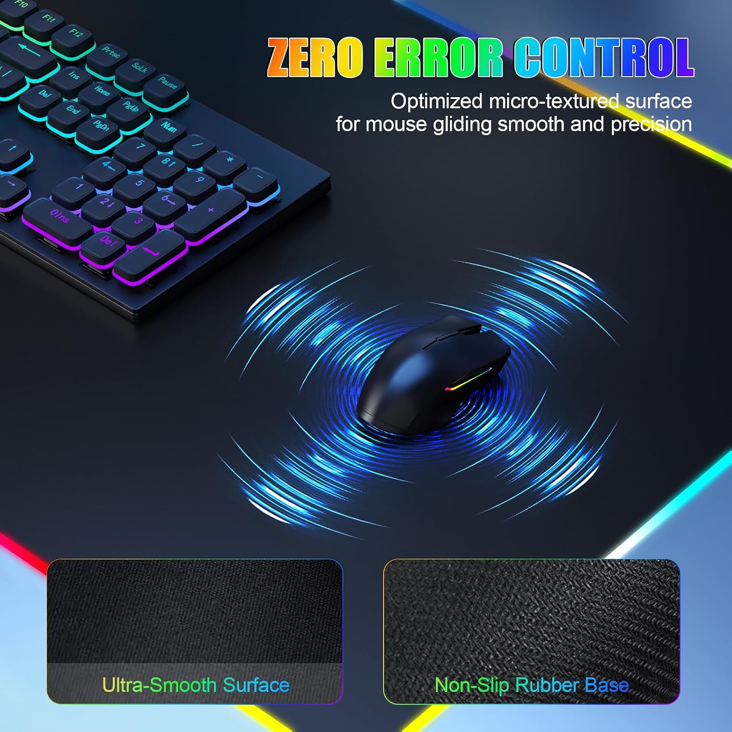 Thumbnail 4 de Wireless Charging Desk Mat 15W Mousepad