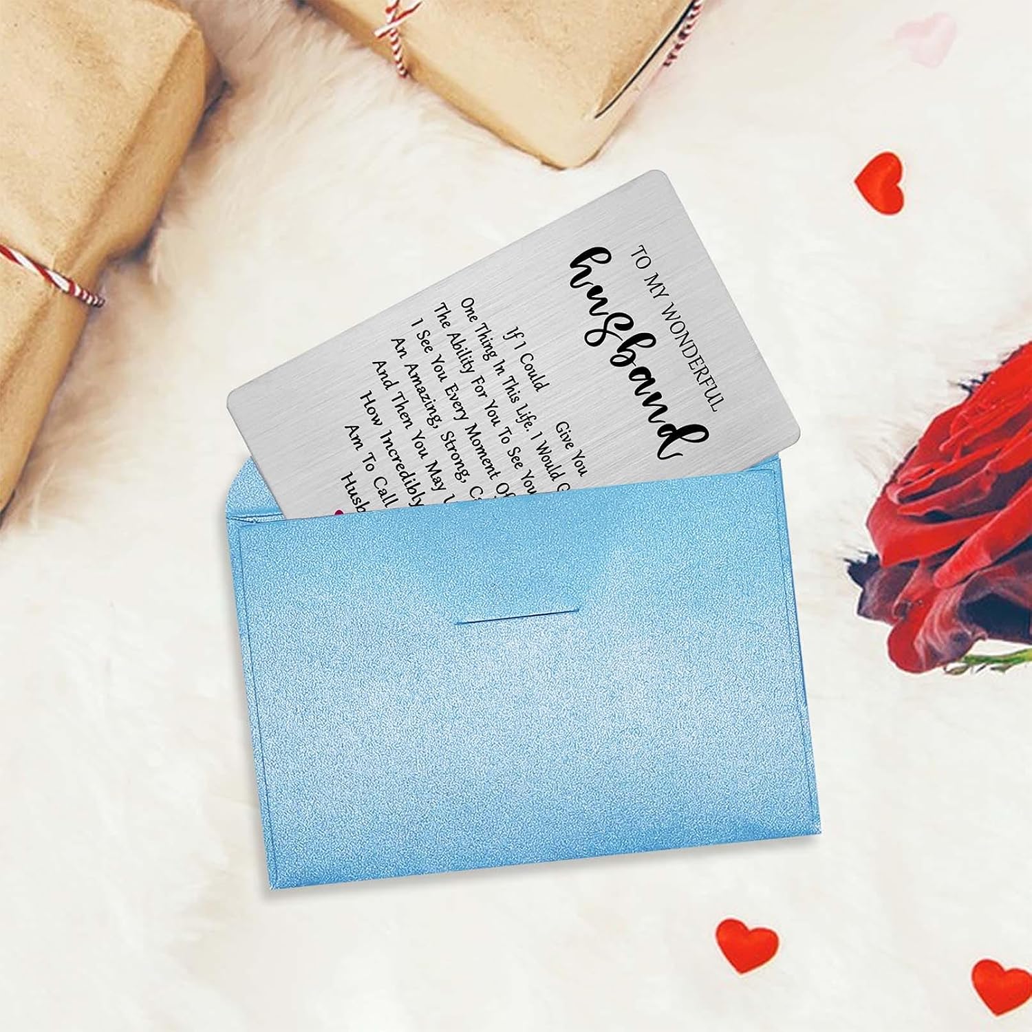 Detalle de Viayen Husband Card, Stainless Steel