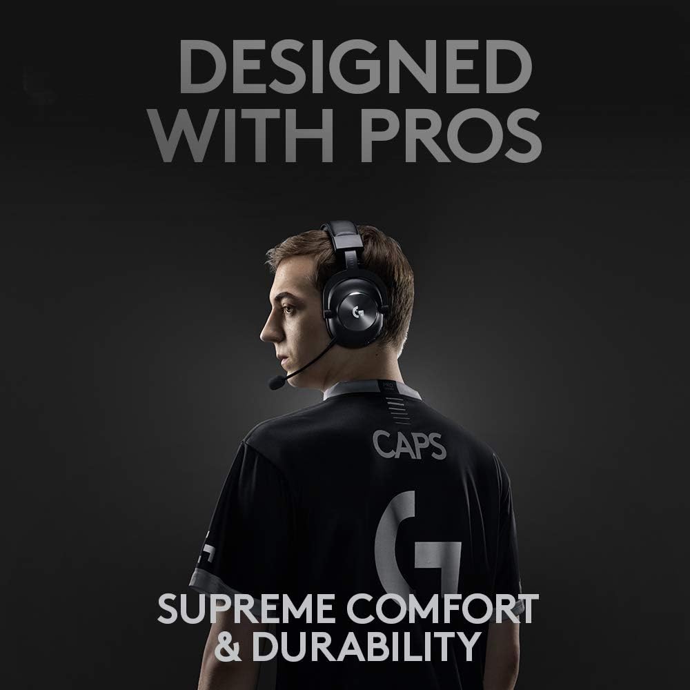 Detalle de Logitech G PRO X Wireless LIGHTSPEED Gaming Headset, DTS Headphone:X 2.0