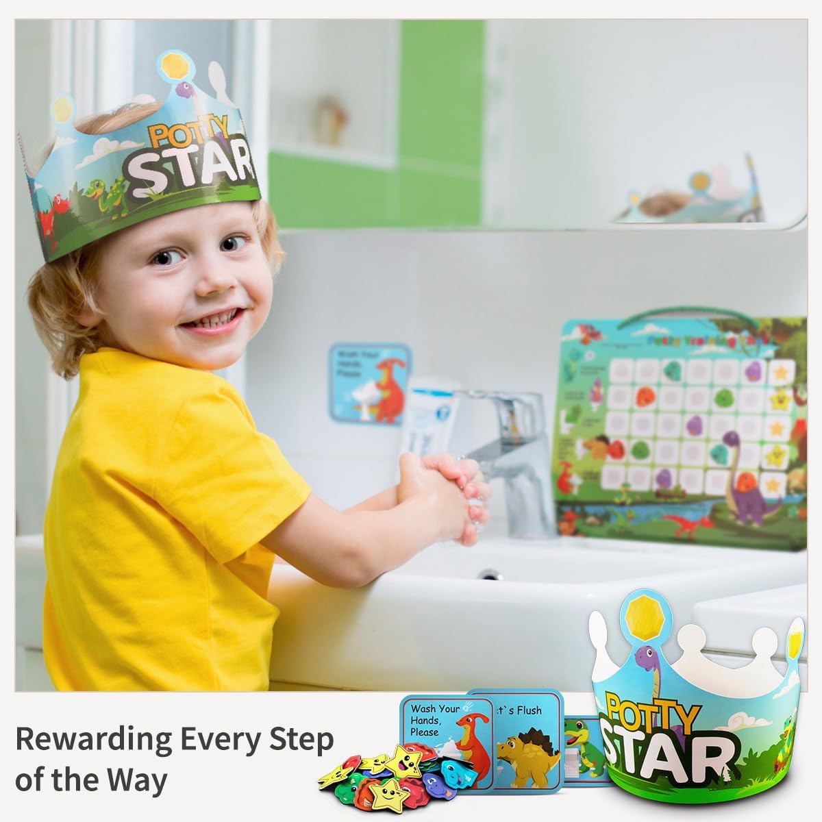 Thumbnail 5 de Potty Training Chart with 35 Stickers