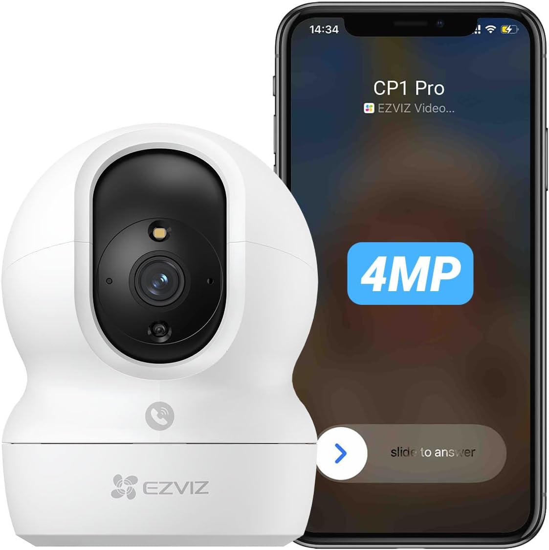 Detalle 2 de EZVIZ CP1 Pro 2K Indoor Security Camera