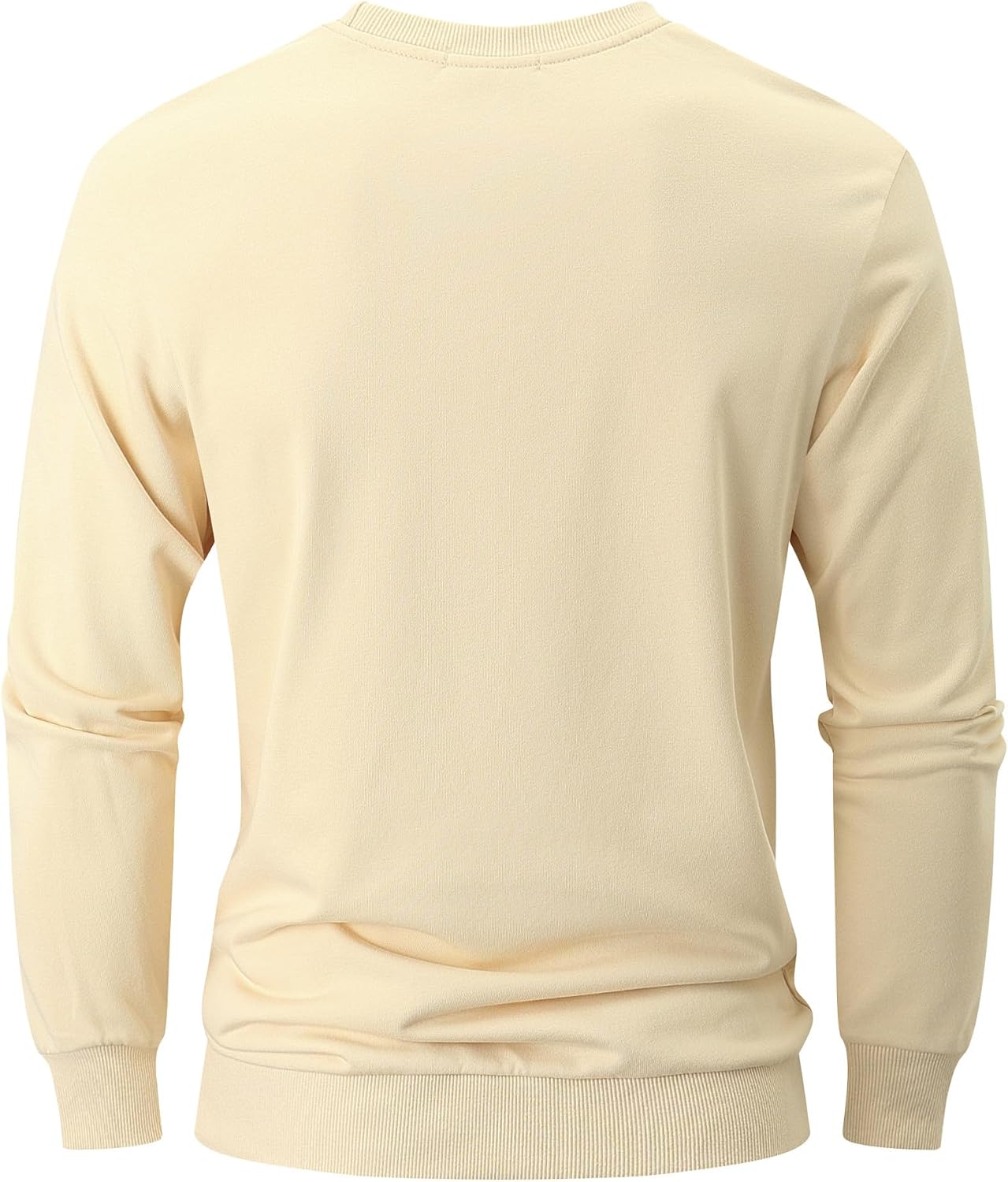 Thumbnail 1 de VEIISAR Herren-Sweatshirt mit Rundhalsausschnitt (Basic) – langärmeliges Freizeit-Shirt