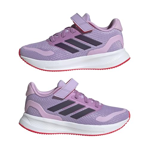 Thumbnail 6 de adidas Runfalcon 5 Kids Shoes (Powder Plum/Aurora Plum/Lucid Red) – 12.5 UK