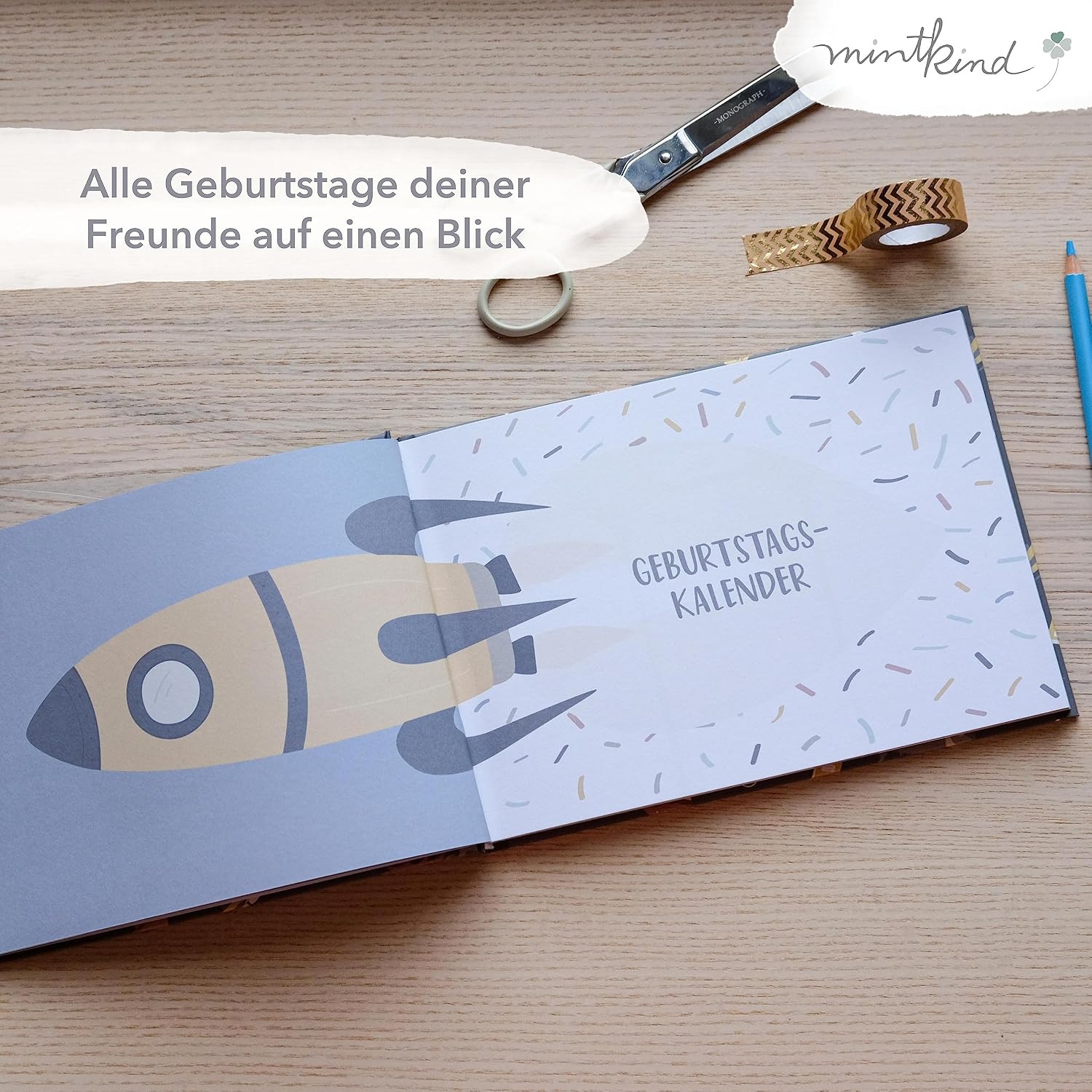 Thumbnail 6 de mintkind Meine Schulfreunde Freundebuch 21,5x15,5 cm