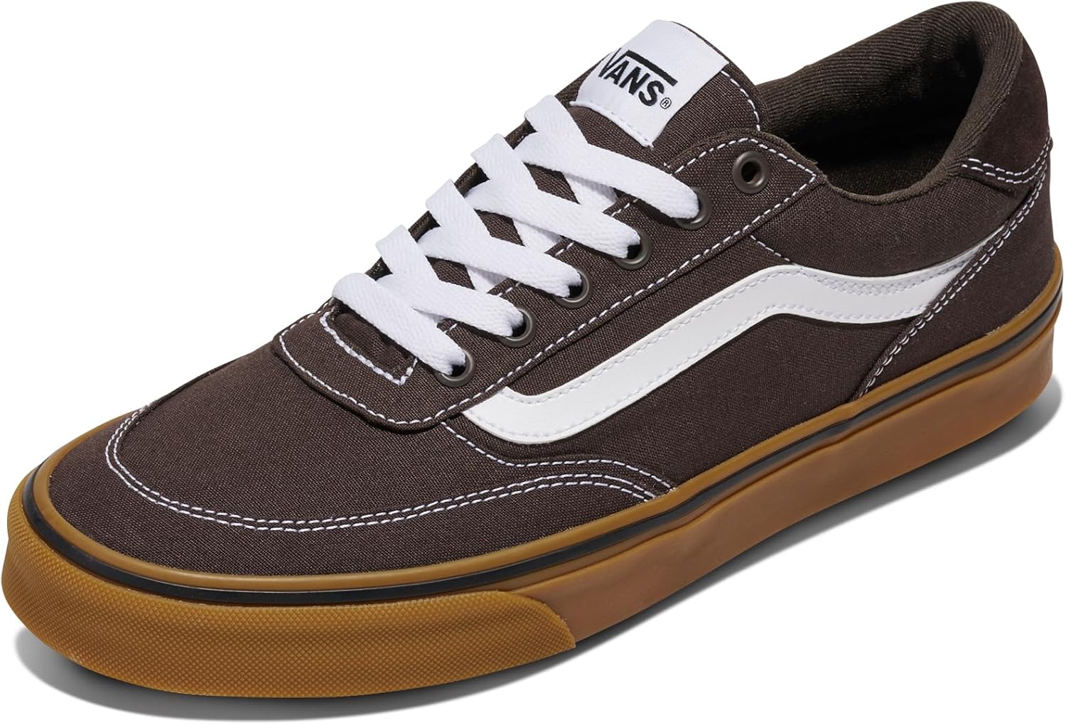 Thumbnail 6 de Vans Brooklyn Herren-Turnschuhe aus Wildleder in Black/Asphalt