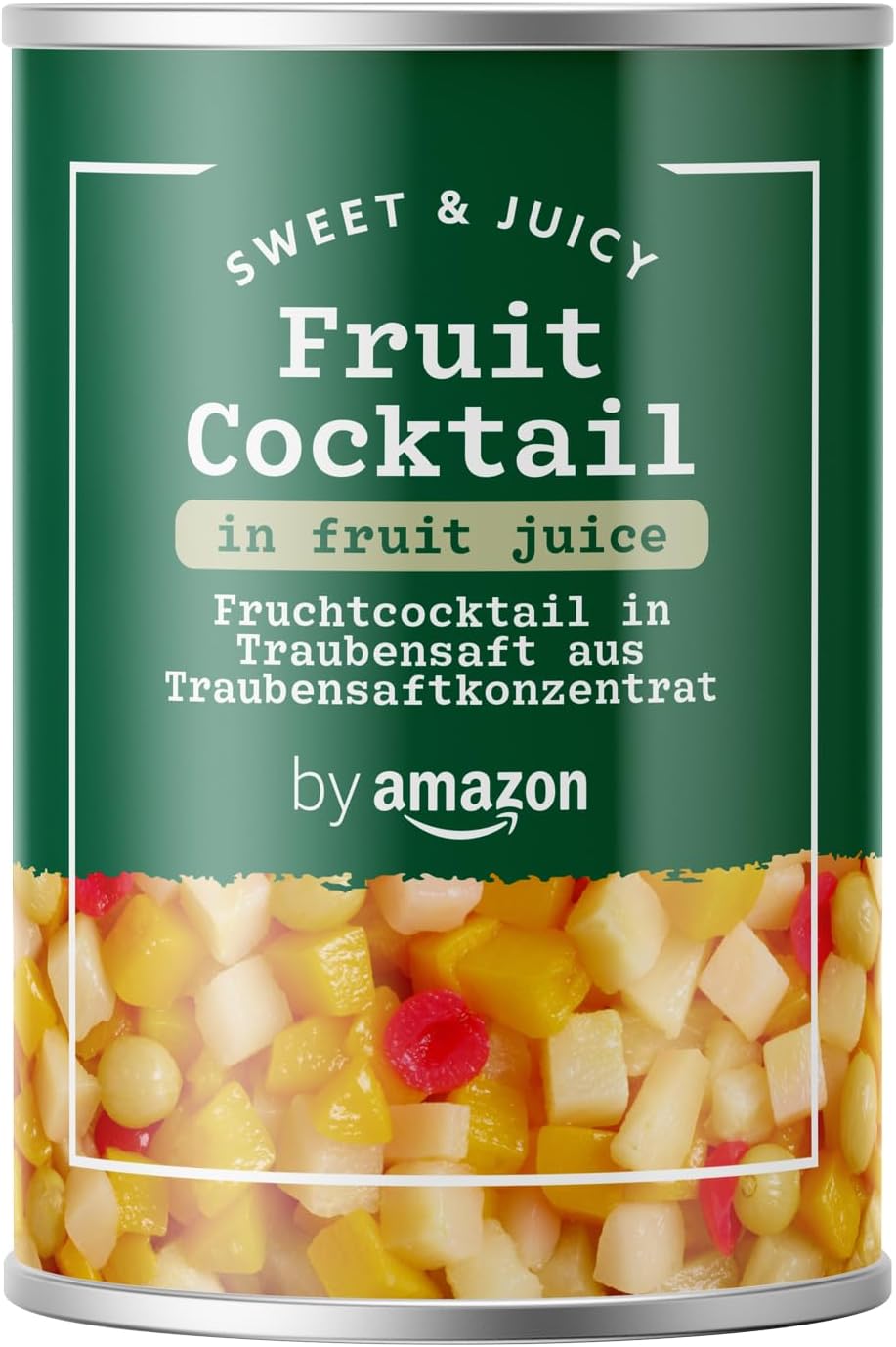Macedonia di frutta in succo d'uva da concentrato, 411 g (2 porzioni)